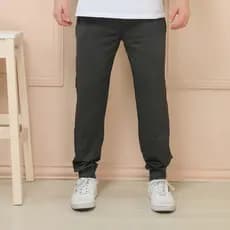 CALÇA MASCULINA ,ELASTICA , CASUAL.COM ZIPER.