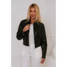 Blusa Jaqueta de couro estilo sintetico