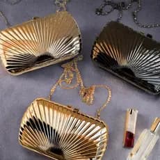 Bolsas Femininas>Bolsas Transversais e de ombro Material de Metal