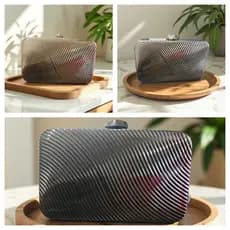 Dona de casa Espanha compra parfois senhoras fevereiro bolsa de noite de metal