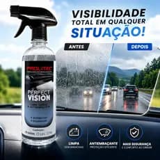 Limpa Vidros com Antiembaçante Para Carro Box Espelho Janelas e Automotivo