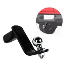 Ponteira Engate Removível Para Reboque Dodge Ram Tração 1500 TODAS 5X5 17.5CM ALT 16MM FURO LATERAL