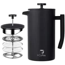 Manual Prensa Francesa Cafeteira Aço Inoxidável 700ML Inox Café Chá