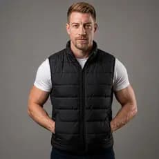 Colete Masculino Puffer Bomber Bojaco Empresa Brinde Com Bolso Super Macio Casual Frio Envio em 24 Horas