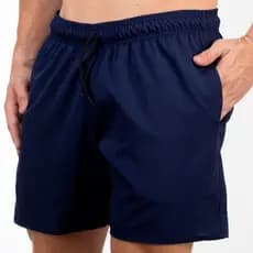 Bermuda Masculina Tactel Short Liso Com Bolsos E Cordão Super Confortável Para Praia Piscina