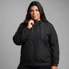 Blusa Jaqueta Feminina Plus Size De Frio Casaco Grande Resistente Agua G1,G2,G3 Leve Caminhada Corrida Envio Rapido