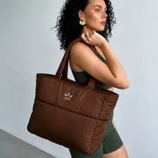 Bolsa Feminina Grande Tiracolo Tote Puffer Para Notebook Academia Bolsas Femininas Praia Sacola Nova