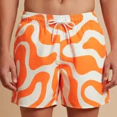 Bermuda Masculina Shorts Tactel Mauricinho Leve Seca Rápido Elastano Curto Praia Banho Piscina