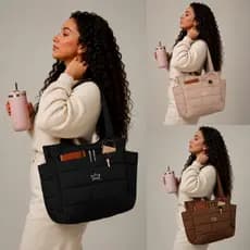 Bolsa Feminina Grande Maternidade Universitária Alça Ombro Notebook Academia Praia Trabalho Yoga