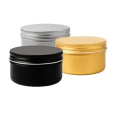 Kit 06 Latinhas de Aluminio 100ml Para Velas Artesanais Velas Aromaticas e Lembrancinhas