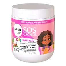 Máscara Hidratação Intensa S.o.s Cachos Kids Salon Line 500g