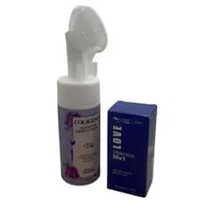 Kit Skincare – Mousse de Limpeza Facial Bello Charme + Sérum Facial 10 em 1 Max Love
