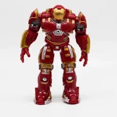 Boneco Hulkbuster Mark 44 Action Figure LED 16cm Vingadores Homem de Ferro Colecionável