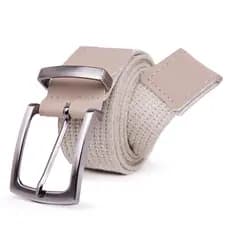 Cinto Palha Gorgurão Masculino Casual Resistente