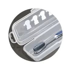 Porta Escova de Dente Gatinho Com Tampa Estojo Plástico Porta Pasta Viagem Escolar Porta Talheres