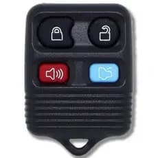 Capa Controle Alarme Ford Ka Fiesta Hatch Sedan EcoSport 4 Botões 2002 03 04 05 06 07 08 09 10 11 12