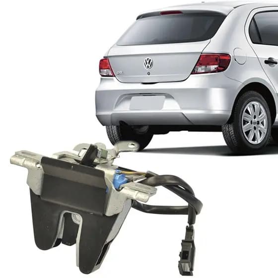 Fechadura Trava Interna Elétrica Porta Malas Vw Volkswagem Gol Novo GV GVI GVII G5 G6 G7 2008 - 2016