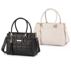 bolsas feminina transversal kit com 2 unidades promoção