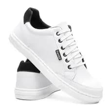 Tênis masculino cano baixo casual promoção