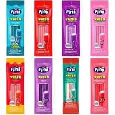 kit 30 Unidade Balas Fini Sortidas Gelatina Tubes e Citricas