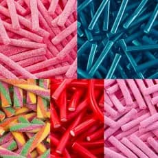 Kit 100  Pacotes Bala Fini 15g cada Sabores Variados