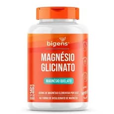 Magnésio Glicinato - 90 Cápsulas - Bigens