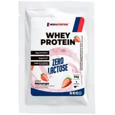 Whey Protein Zero Lactose - Sache 30g - Morango - NewNutrition
