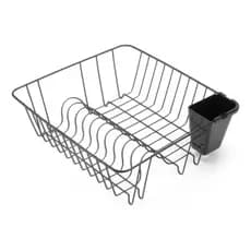 Escorredor De Louça Pratos Copos Porta Talher Aço Inox