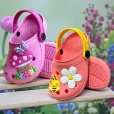 Sandália  Infantil Menina Kit 2 Pares Babuche Papete