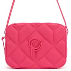 Bolsa Virginia Pralolla Feminina Transversal Emborrachada