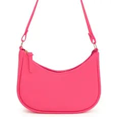 Bolsa Baguete Pralolla Feminina Emborrachada Transversal Black Friday