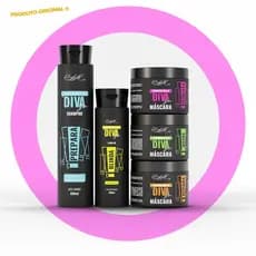 Kit Capilar Cronograma de Diva (5 itens) BELKIT - Cronograma Capilar - Hidrata, nutre e reconstrói
