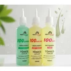 Kit Tônico Capilar 100ml (Alho, Rícino, Biotina) - Multi Pétalas