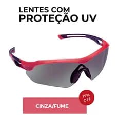 Óculos De Segurança Proteção CA EPI Esportivo Bike Aventura Ciclismo Florence Cinza Steelflex