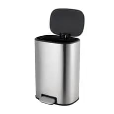 Lixo Slim Para Banheiro Lixeira Para Cozinha Com Pedal 12 Litros Lixeira Para Cozinha Grande