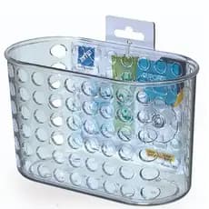 Porta Shampoo Ventosas com Cristal - Arthi