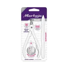 Alicate para Cutículas Basic Branco Merheje