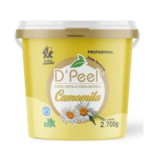 Cera Hidrossolúvel Camomila 2700g