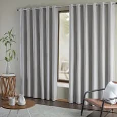 Cortina Blackout 100% Corta Luz 2,50x3,84 Sala Quarto Ilhós Cromado