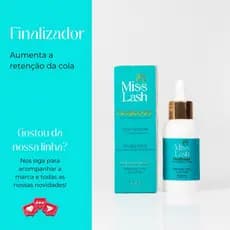 Finalizador Profissional 50ml Miss Lash Para Extensão De Cílios