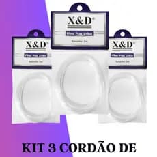 Kit 3 Fibras de Vidro 2m Para Alongamento de Unhas