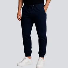 Calça Jogger Sarja Premium Masculina Peletizada Com Elastico na cintura e Barra