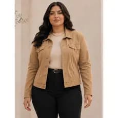 Jaqueta Plus Size 100% Algodão