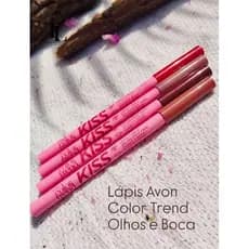 lapis olhos e boca color trend kiss avon