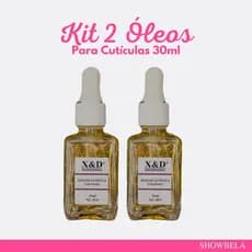 Kit 2 Óleos de Cutículas Para Hidratar e Revitalizar As Unhas 30ml