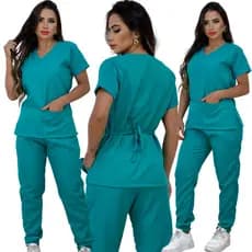 Pijama Cirugico Hospital Clinica Scrub Uniforme profissional Linha Premium