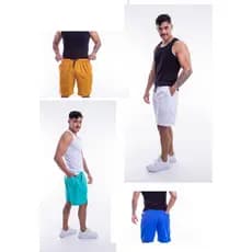 Kit com 3 Shorts Mauricinho Masculino Tactel Moda Praia Verão - Envio Rápido 24 Horas