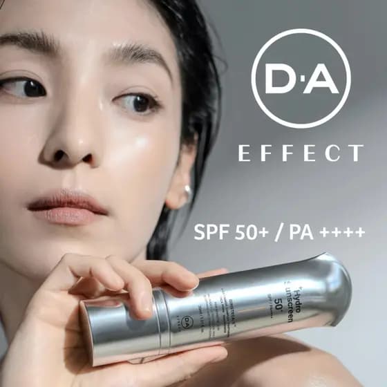DA EFFECT Hydro Protetor Solar Facial Anti-Idade Manchas Hidratante Ceramidas Luz Azul Coreano