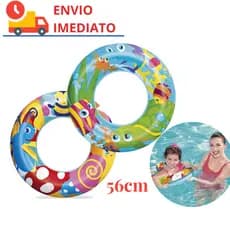 Bóia Redonda Estampada Bichinhos Crianças Diversão Calor Piscina Praia