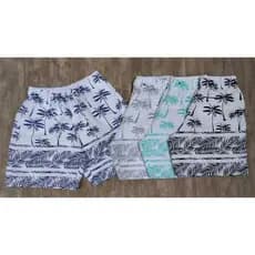 Short Tactel Grosso Masculino Mauricinho Adulto Surf Praia Piscina Secagem Rápida Academia Bermuda Verão